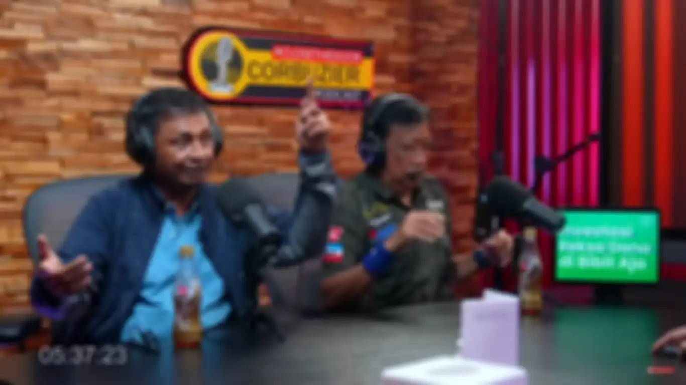 Kadir dan Doyok di podcast Deddy Corbuzier