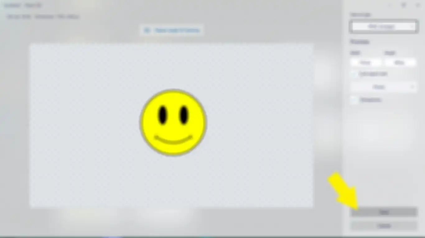Menyimpan gambar dalam file PNG (image)