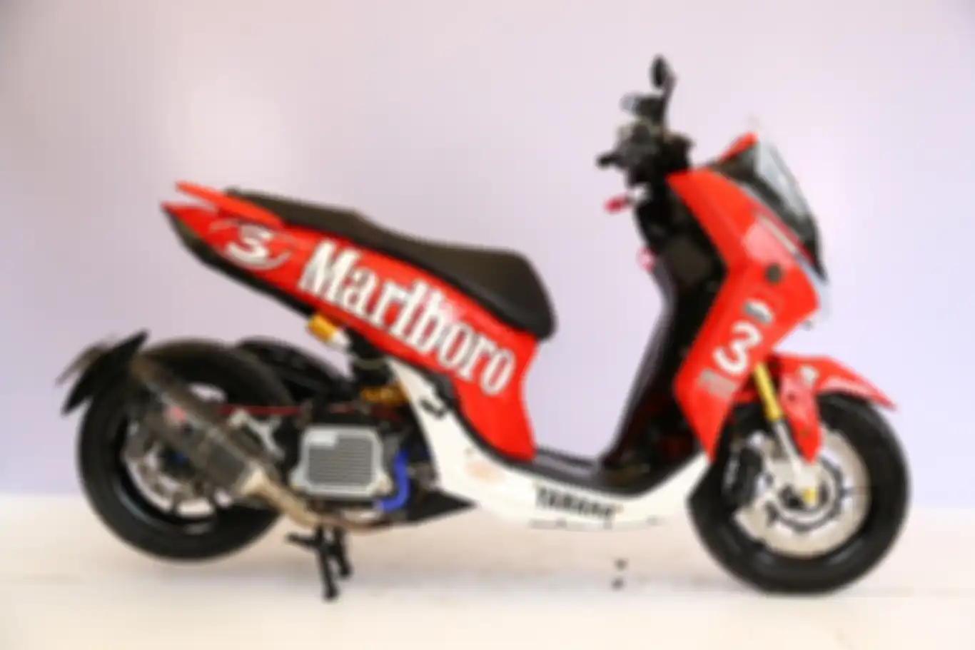 Modifikasi Yamaha Lexi Special Max Biaggi