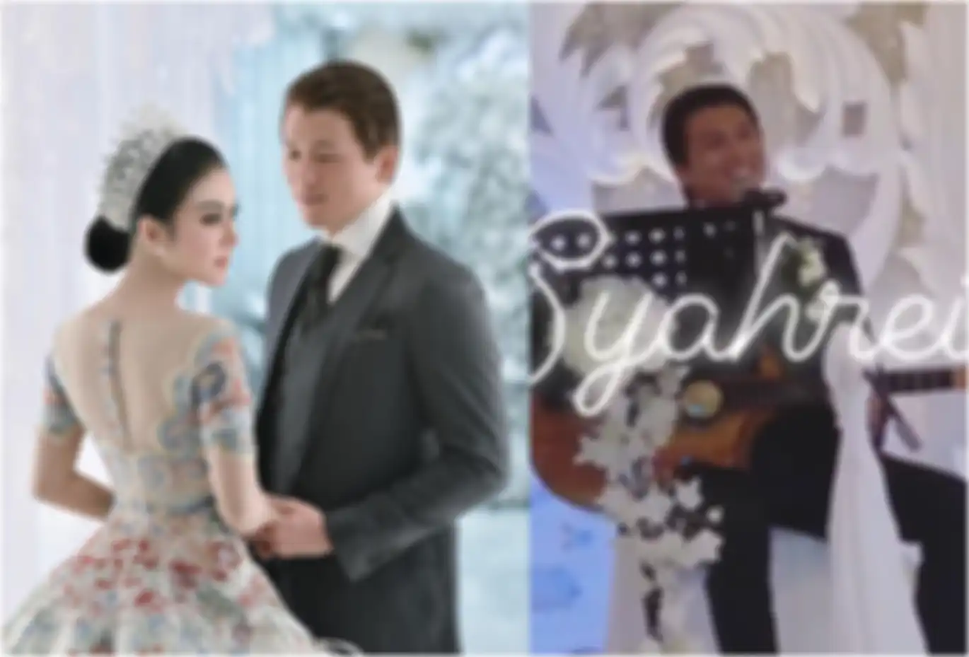 Tak menyangka dinyanyikan lagu romantis, Syahrini sebut Reino Barack dulu kaku seperti kanebo kering