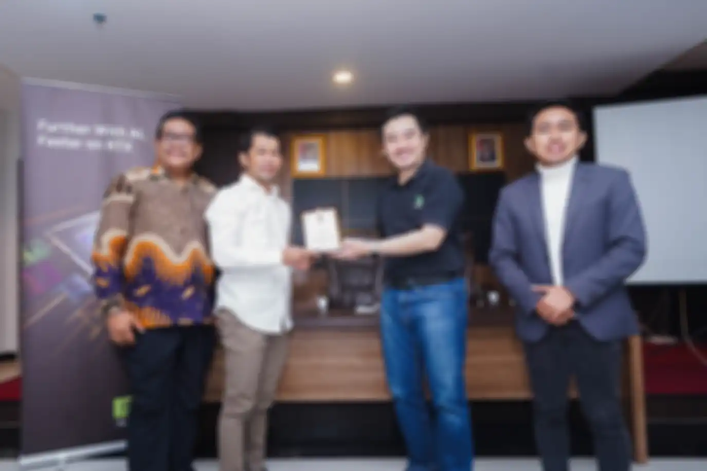 Pembicara di workshop AI Nvidia Medan