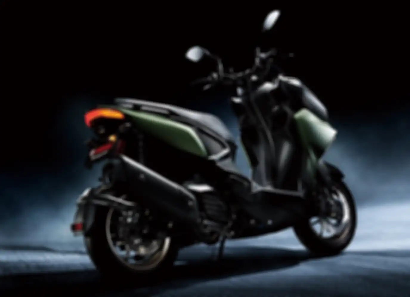 Tampak belakang Yamaha X-Force 2022