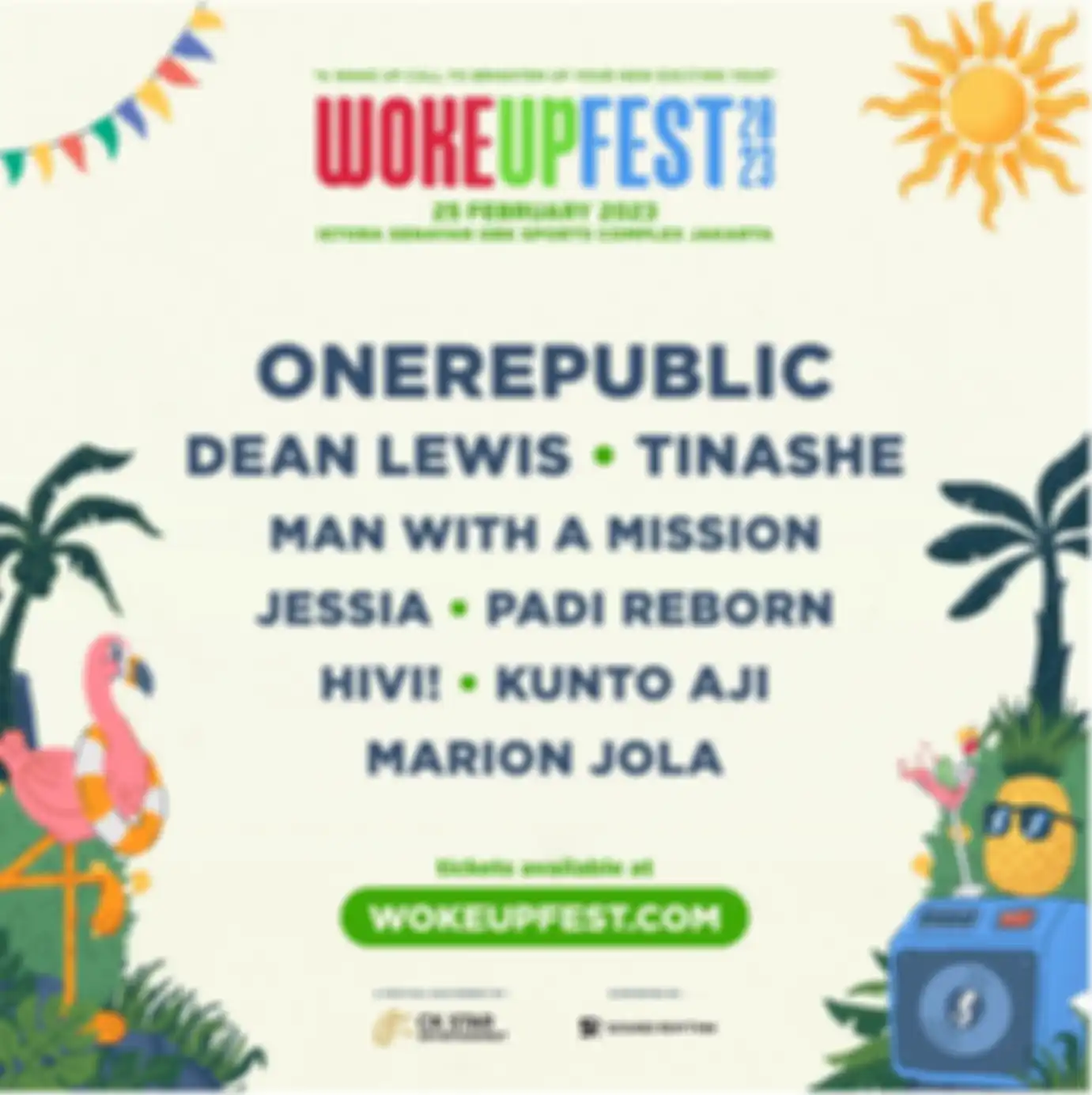 Line-up Woke Up Fest 2023.