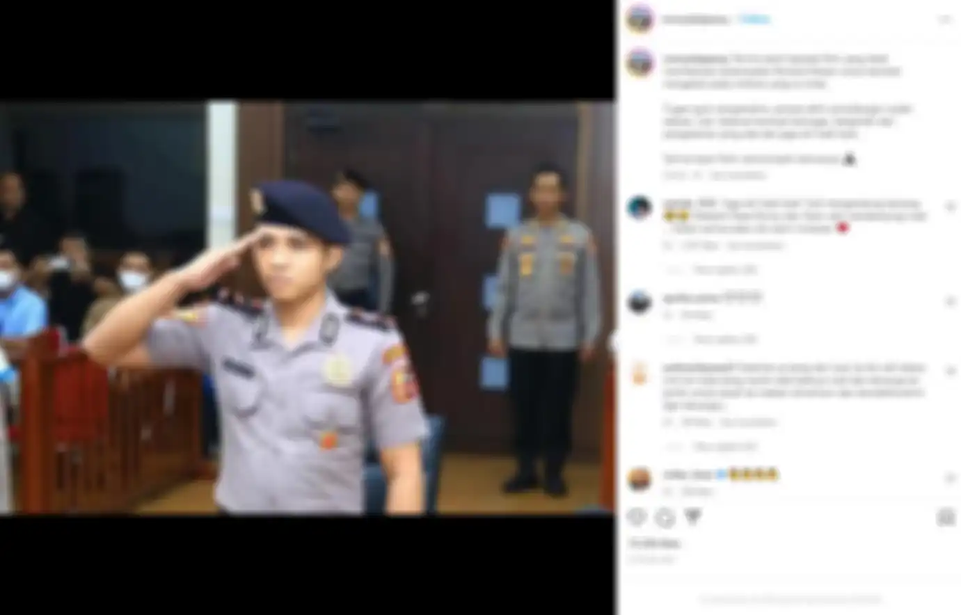 Salam perpisahan Ronny Talapessy beri salam perpisahan untuk Bharada E