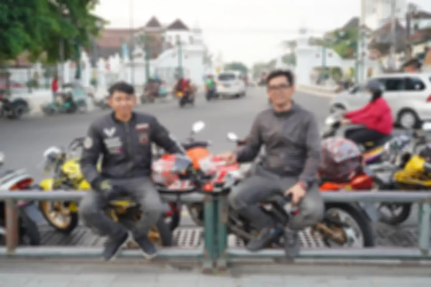 Komunitas K2R BALI (Kene Keto Racing) riding dari Bali menuju Jakarta