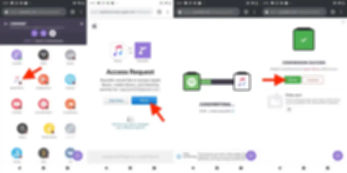 Proses transfer dari Spotify ke Apple Music