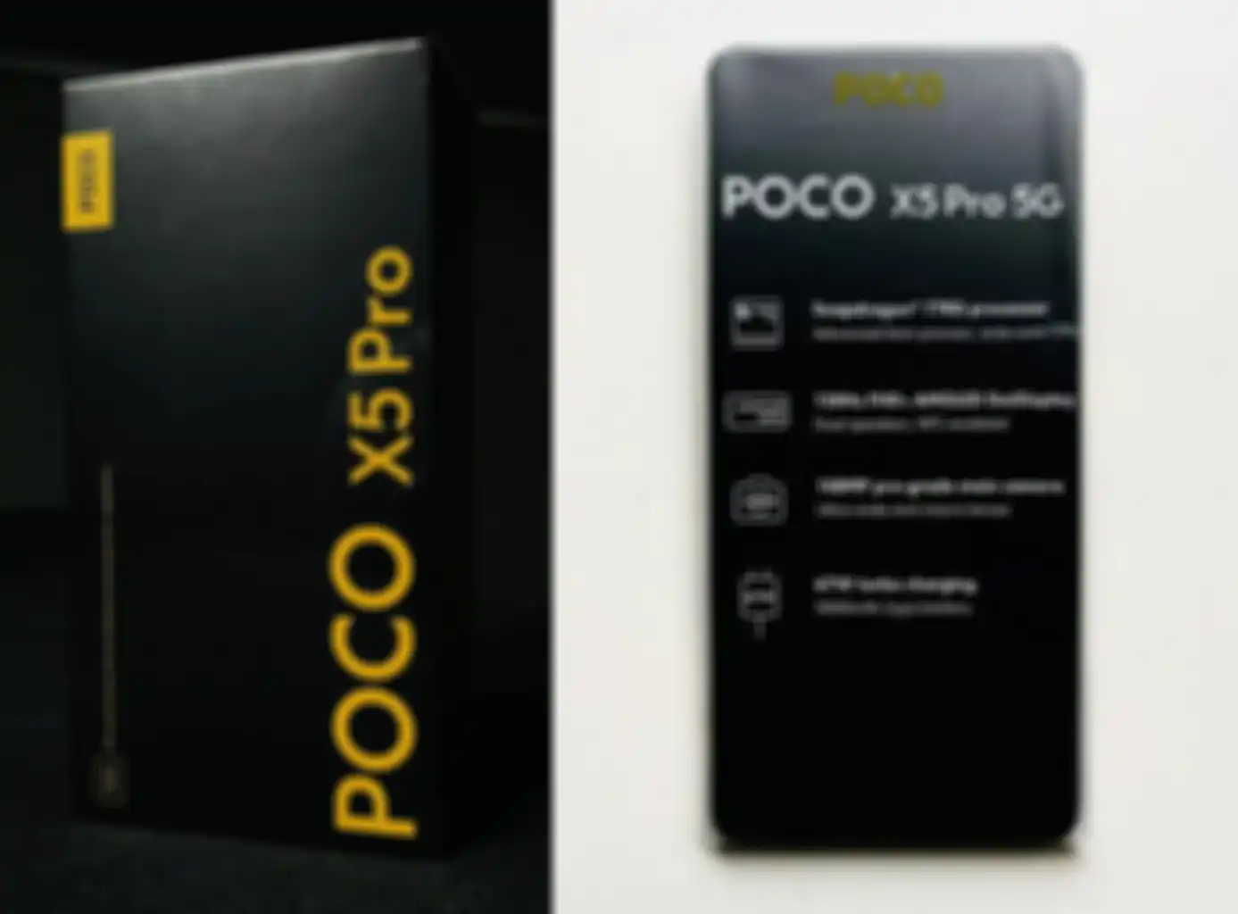 Tampang box POCO X5 Pro 5G