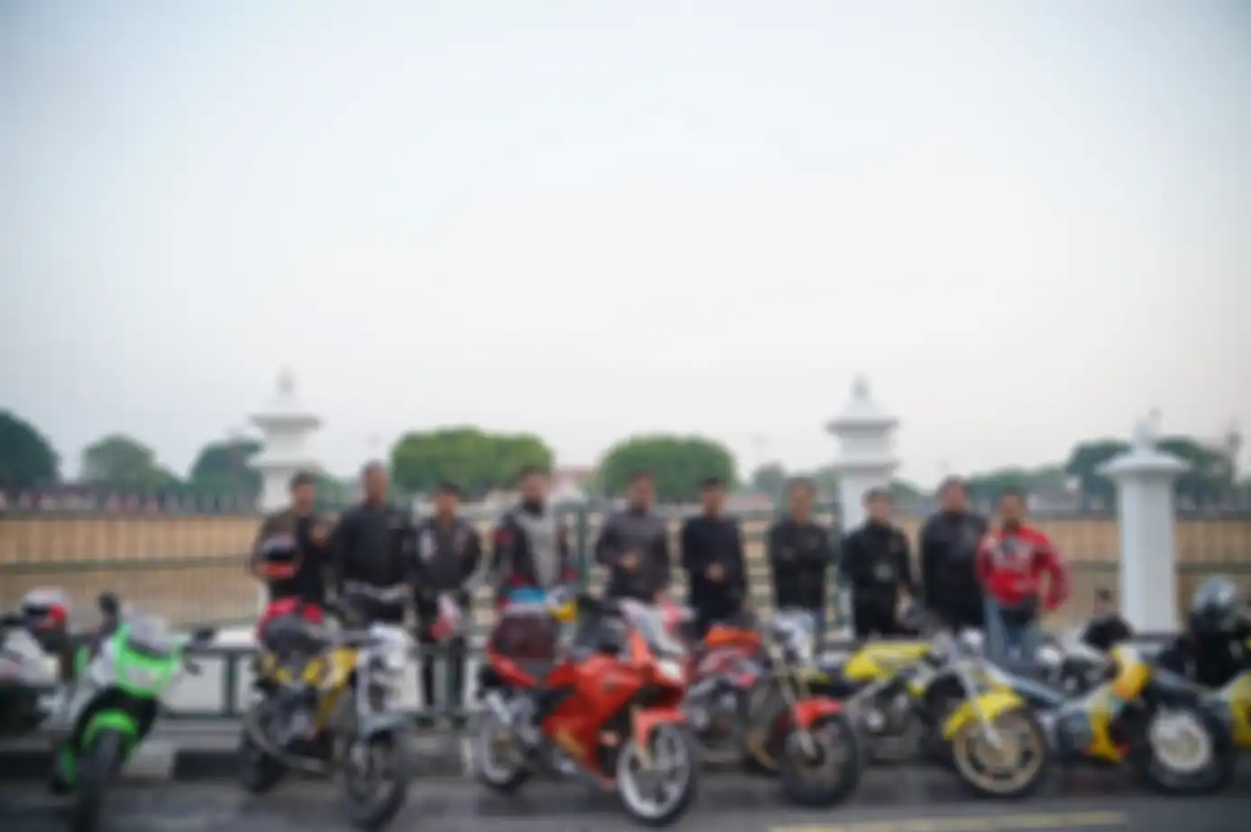 Komunitas K2R BALI (Kene Keto Racing) riding dari Bali menuju Jakarta