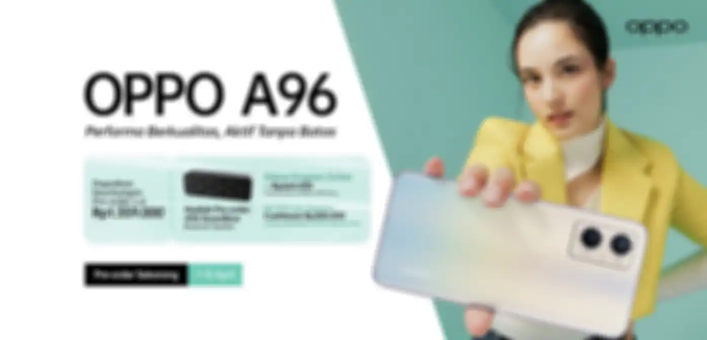 Promo pre order OPPO A96