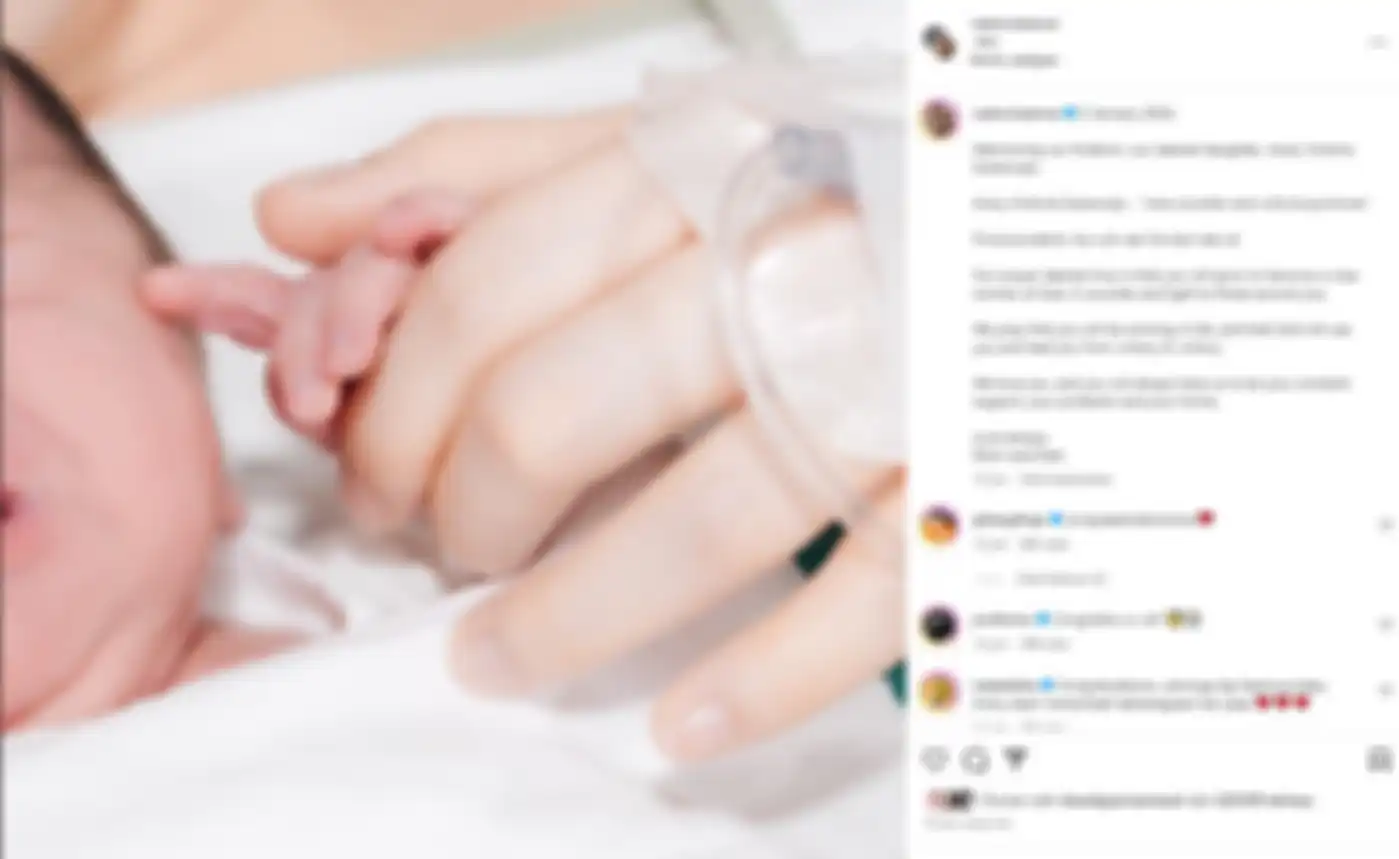 Valencia Tanoesoedibjo dan Kevin Sanjaya dikaruniai anak pertama