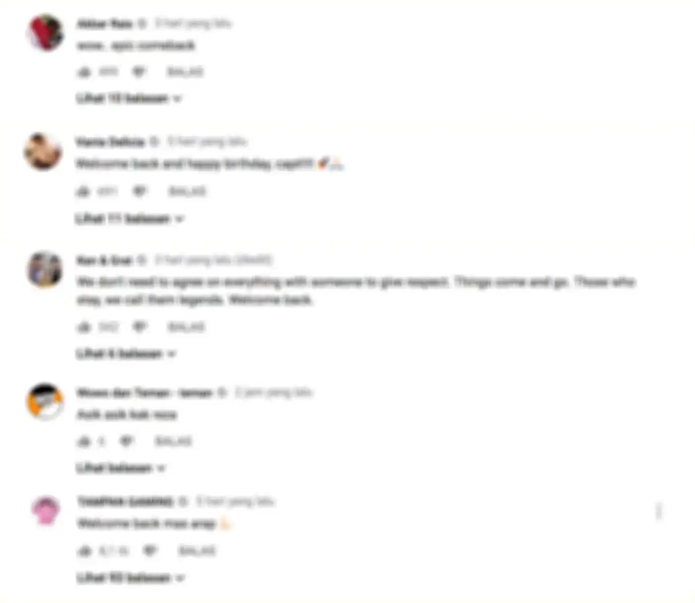 Komen di Video Reza Arap