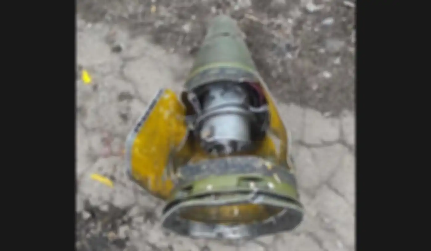 Ujung dari bom cluster munition 9N123