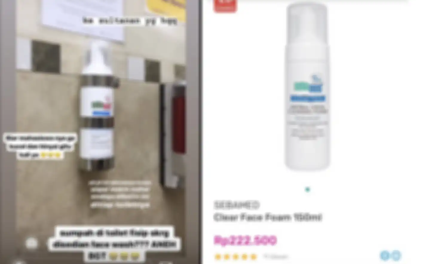 Sabun cuci muka mahal di toilet kampus FISIP Unpar.