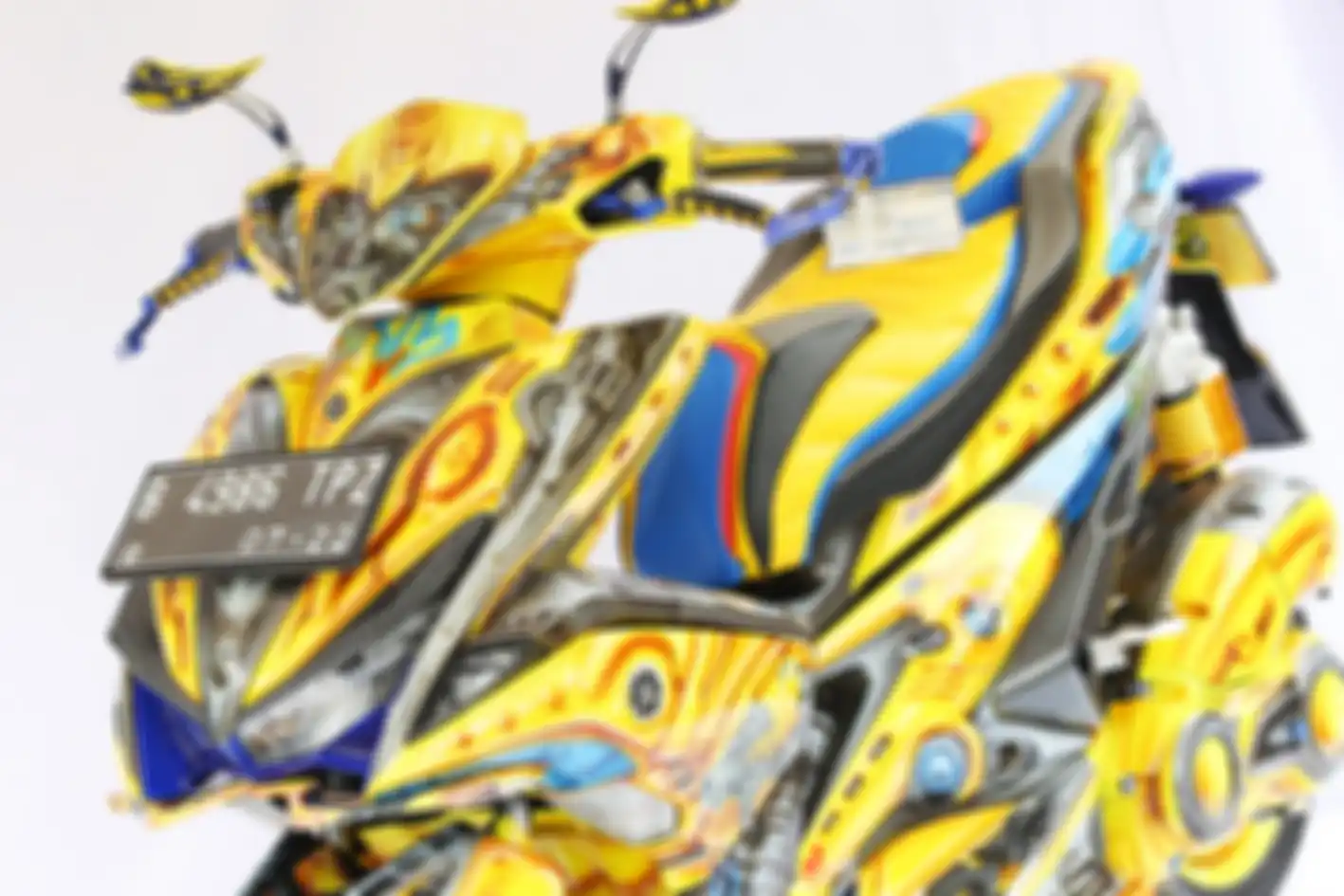 Yamaha Aerox 155 Airbrush ARM Motor