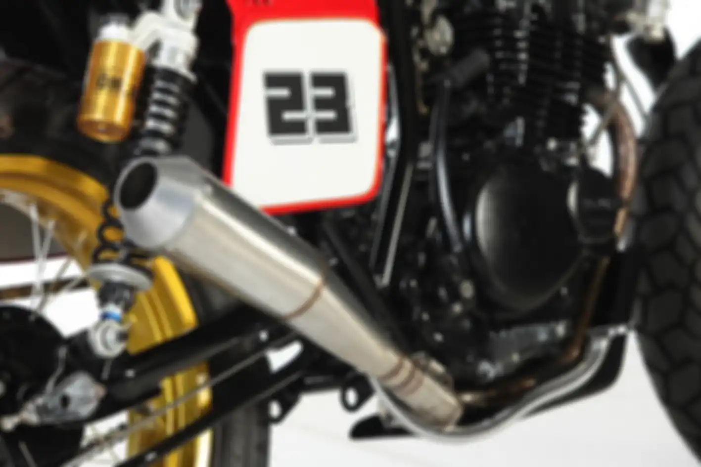Modifikasi Suzuki Thunder 250 Flat Track Corsa Lawless Garage Jakarta