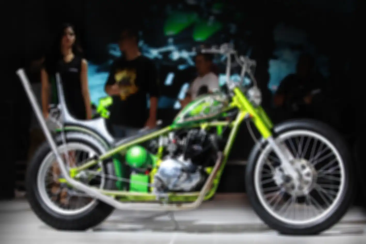 Kawasaki W175 Chopper Motodream Project MOTOR Plus Puspa Kediri Custom