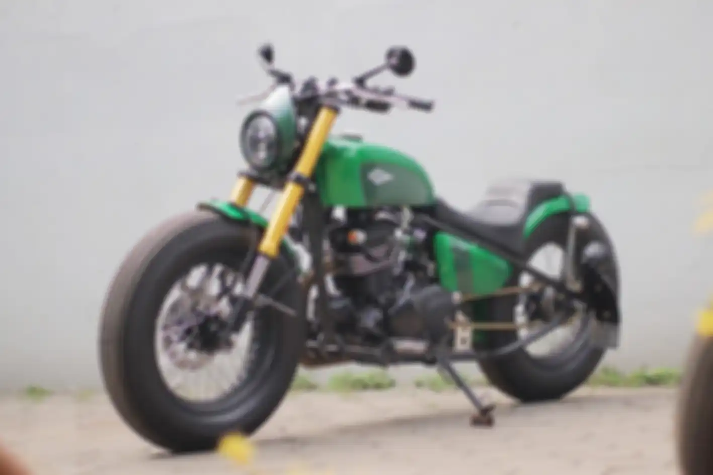 Kawasaki W175 Bobber milik Jokowi garapan Katros Garage