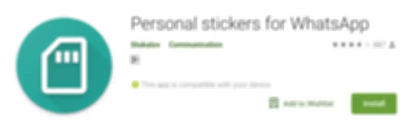 Personal Stiker for Whatsapp