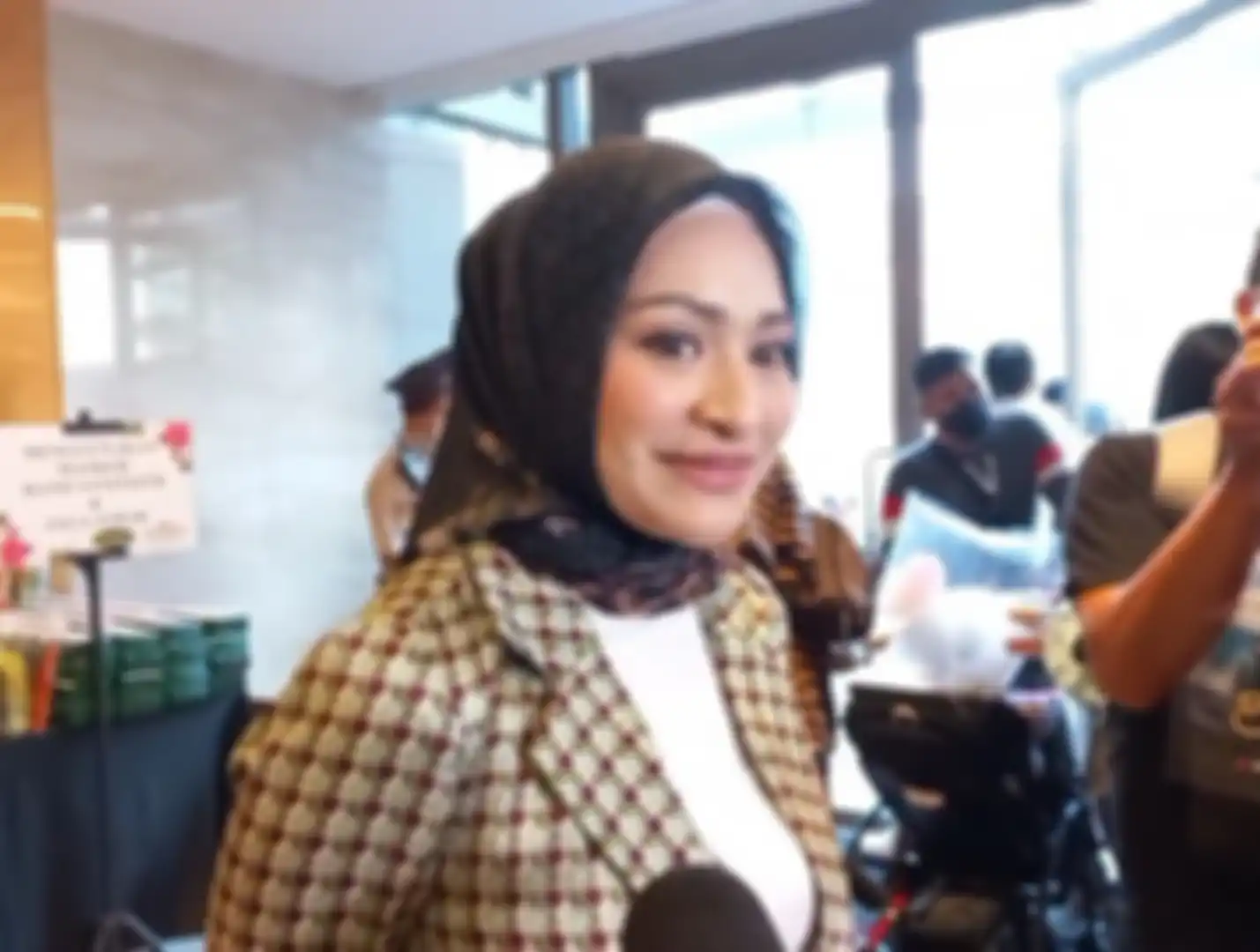 Nathalie Holscher saat ditemui di kawasan Tendean, Jakarta Selatan, Sabtu (25/9/2022).
