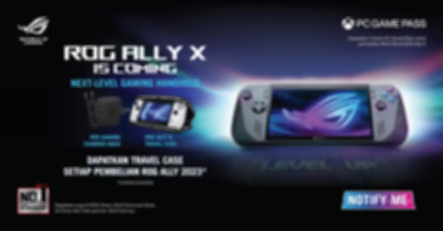 Program promo ROG Ally X