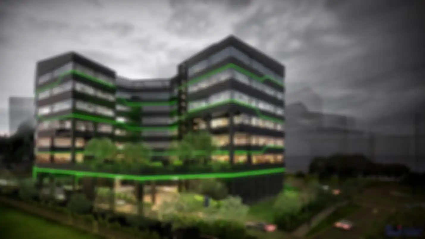 Kantor Razer di Hamburg, Jerman sudah ditenagai oleh energi yang dapat diperbaharui.