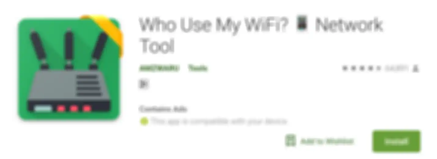 Who Use My WiFi
