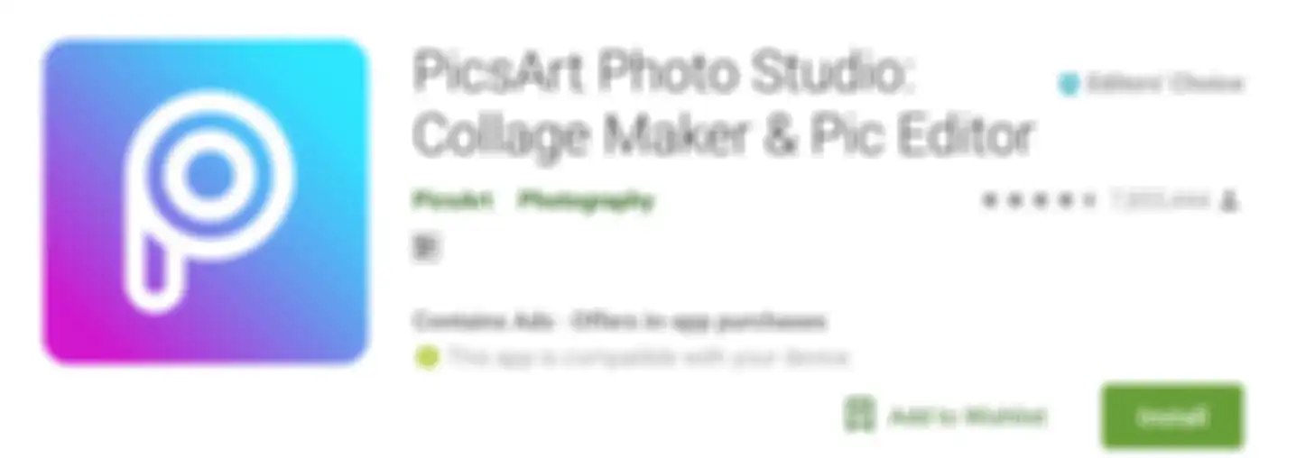 Aplikasi PictsArt