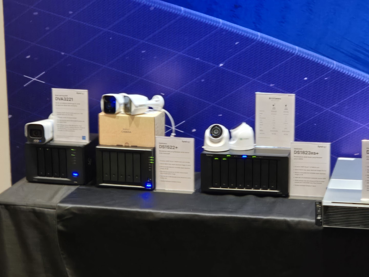 Sistem NAS & kamera surveillance dari Synology