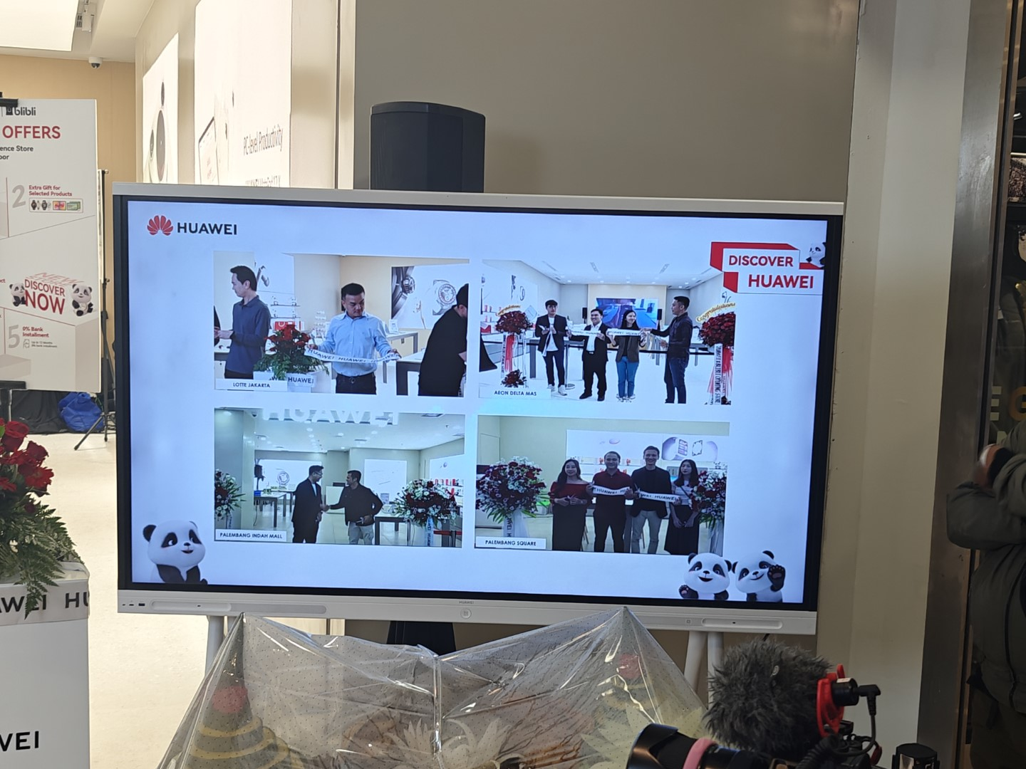 Huawei juga membuka 3 toko lainnya di Cikarang & Palembang 