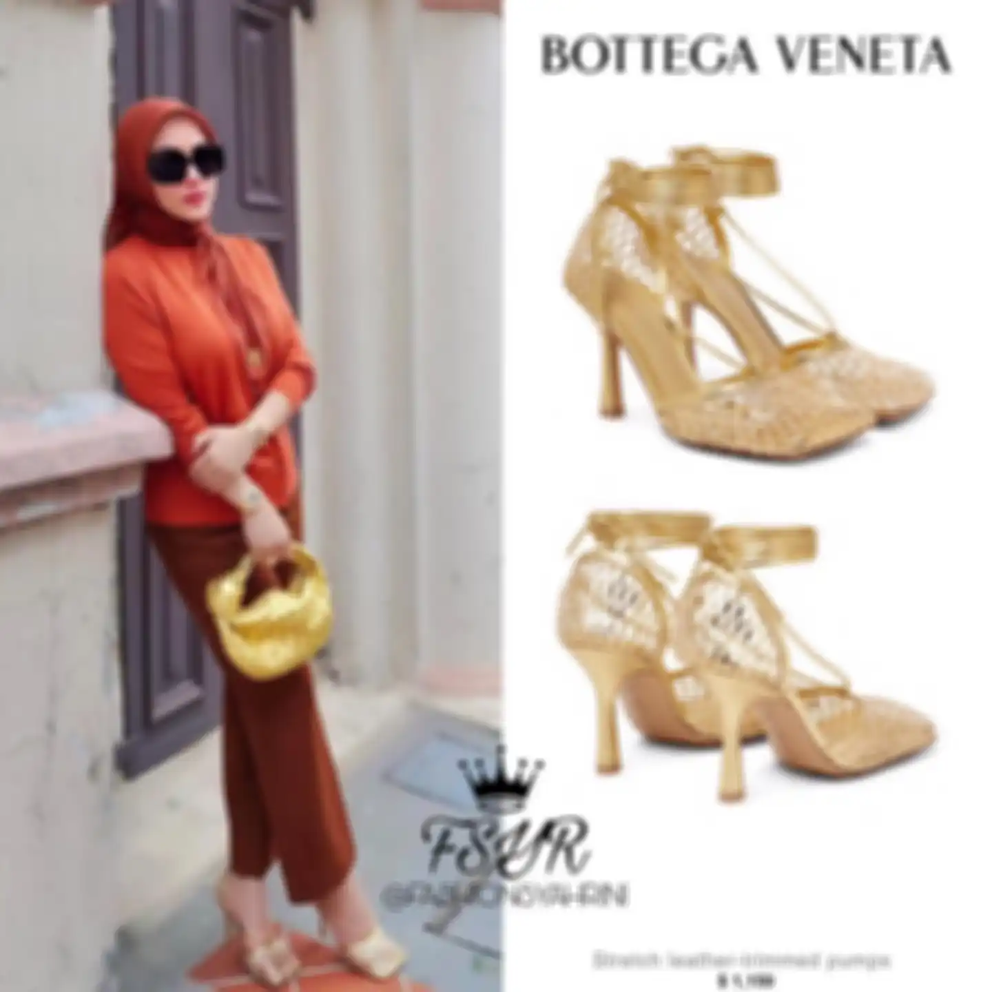Harga sepatu yang dipakai Syahrini