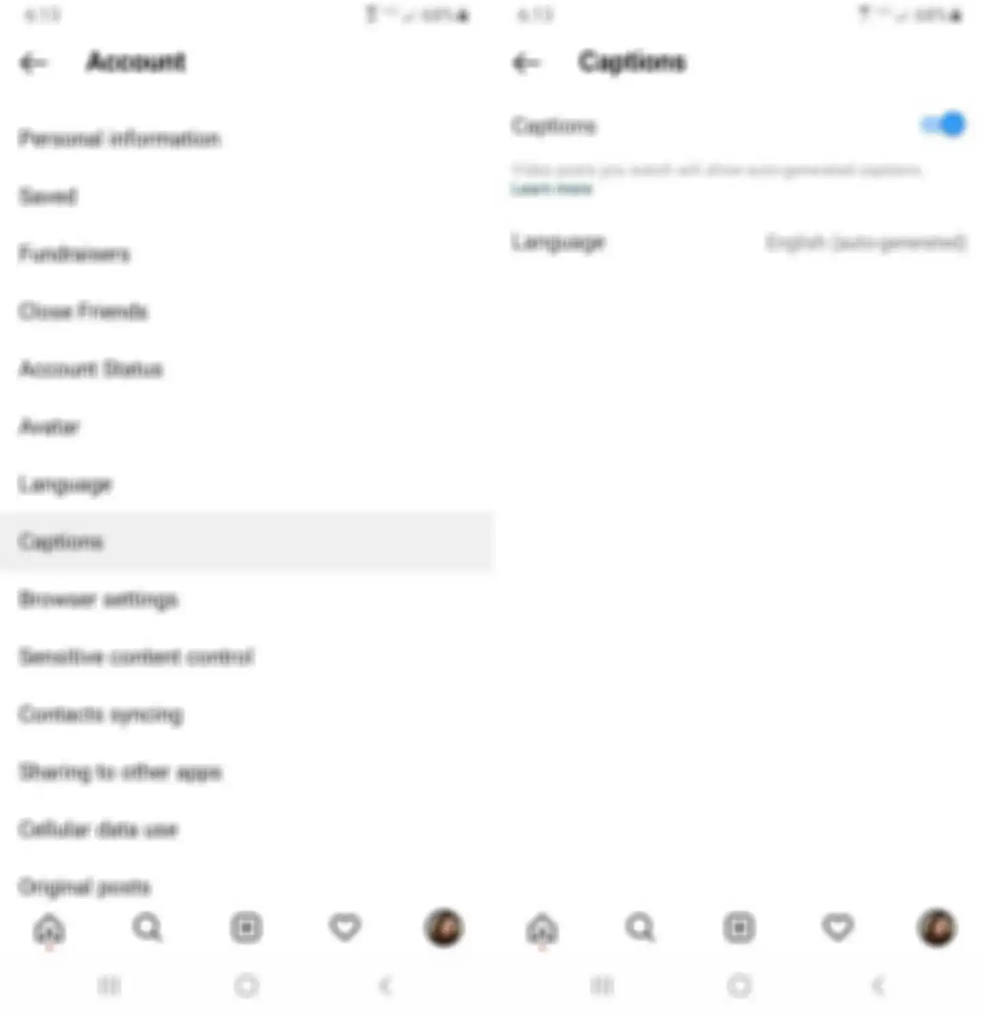 Cara mengaktifkan fitur subtitle otomatis