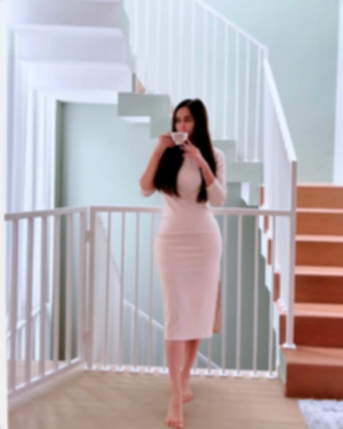 Aura Kasih pamer body goals