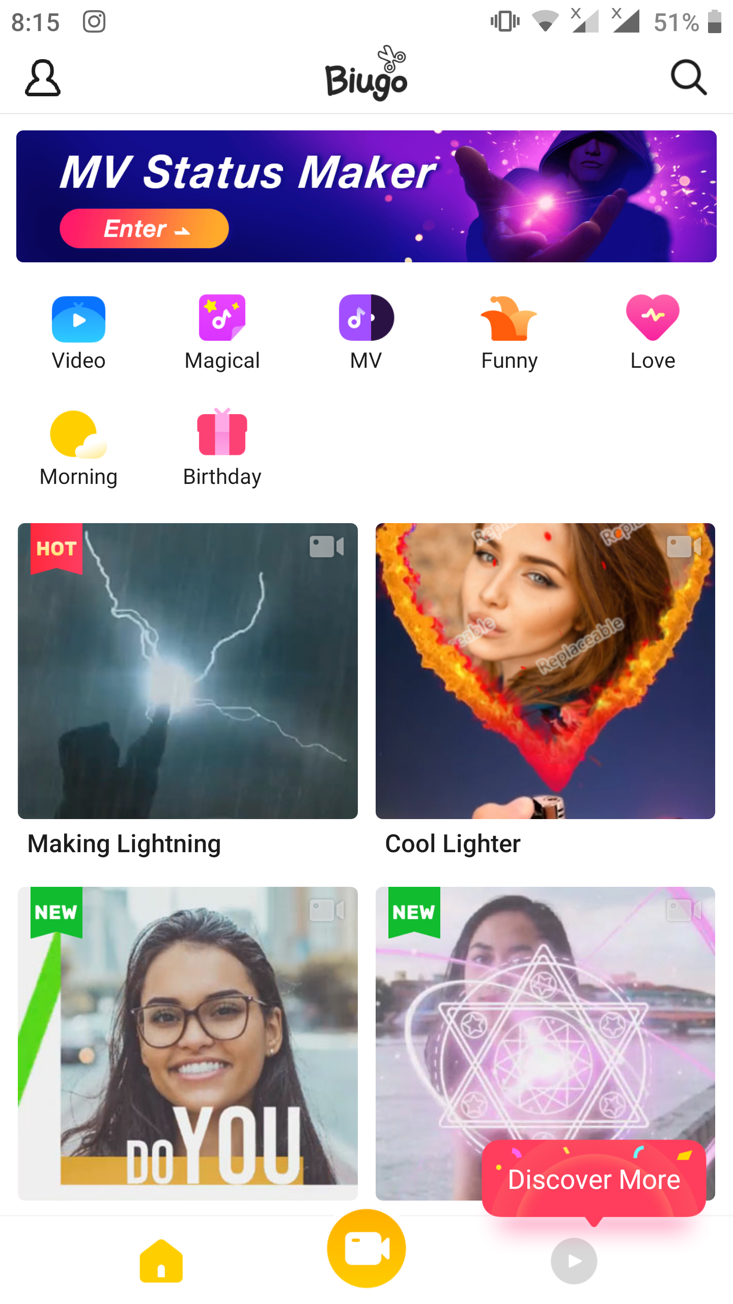 Tampilan Biugo