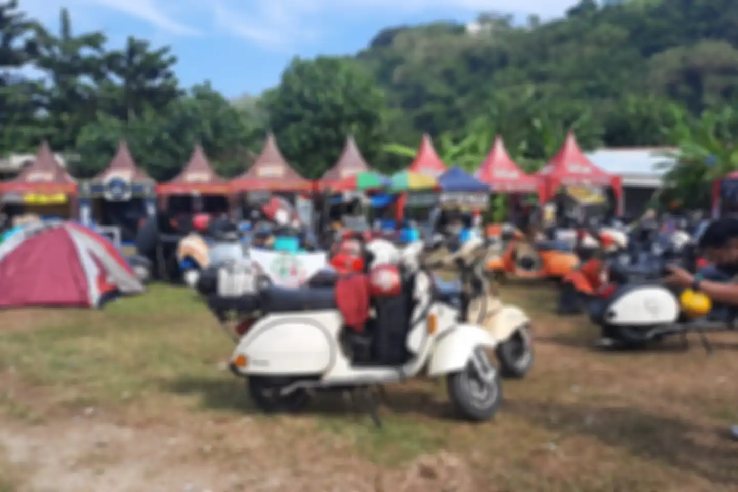 Camping Ground Vespa World Days 2022 Bali