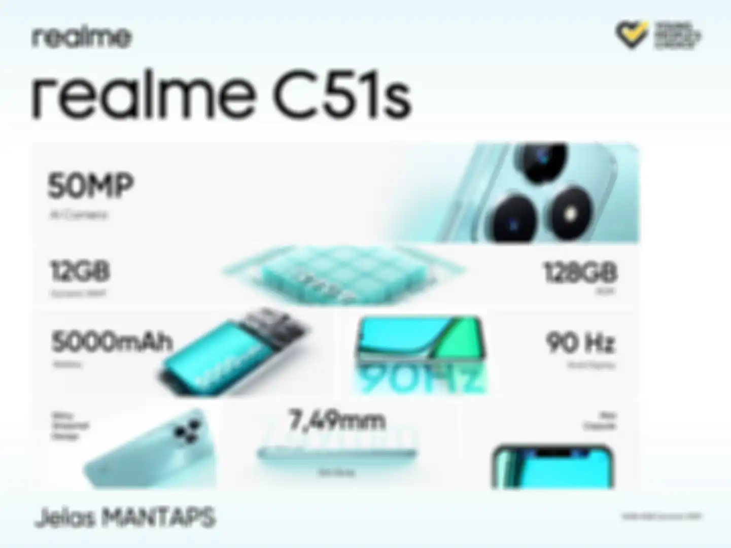 Spek realme C51s