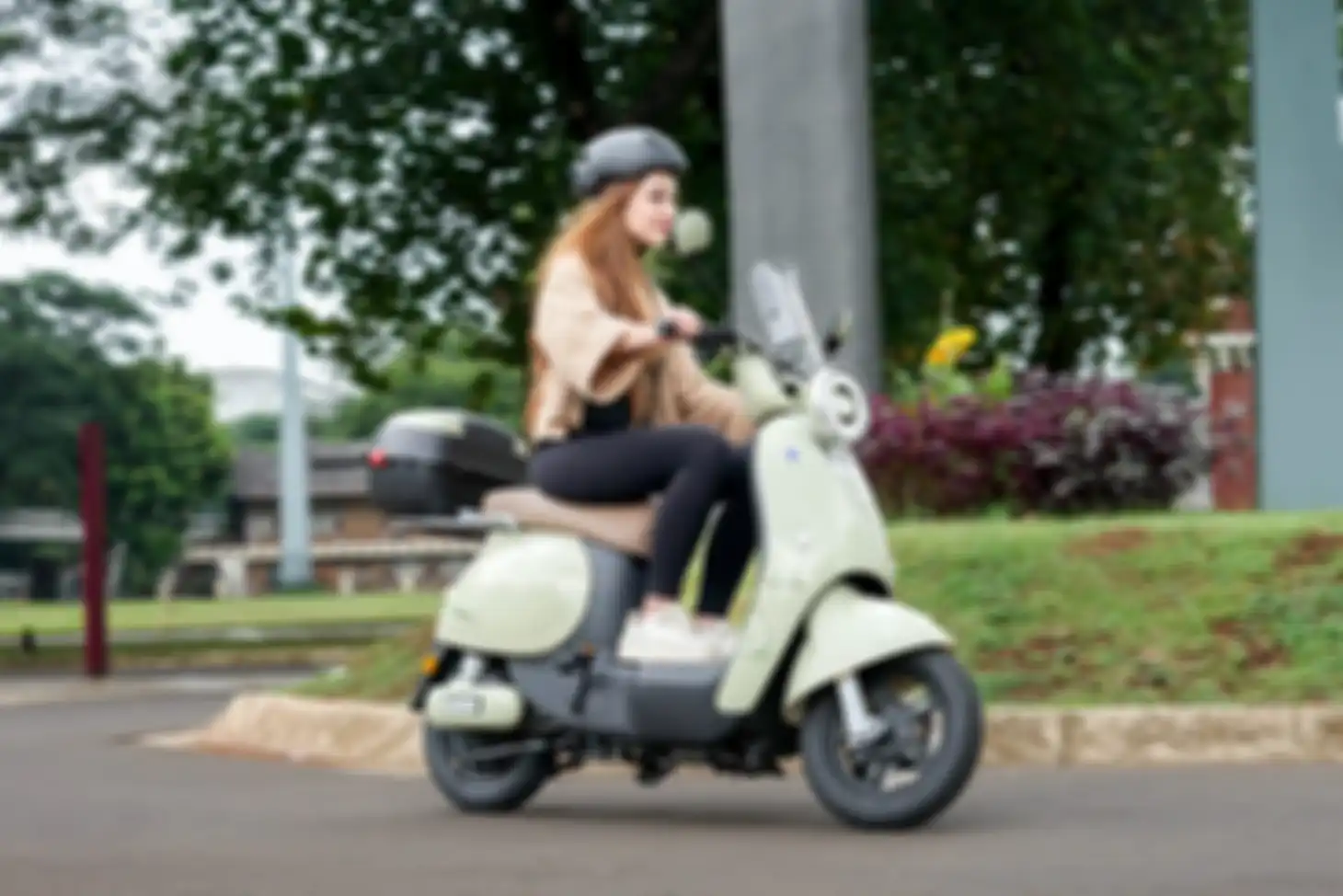 Tampilan sepeda listrik Milano V1, punya keunggulan yang enggak kalah dengan motor listrik.