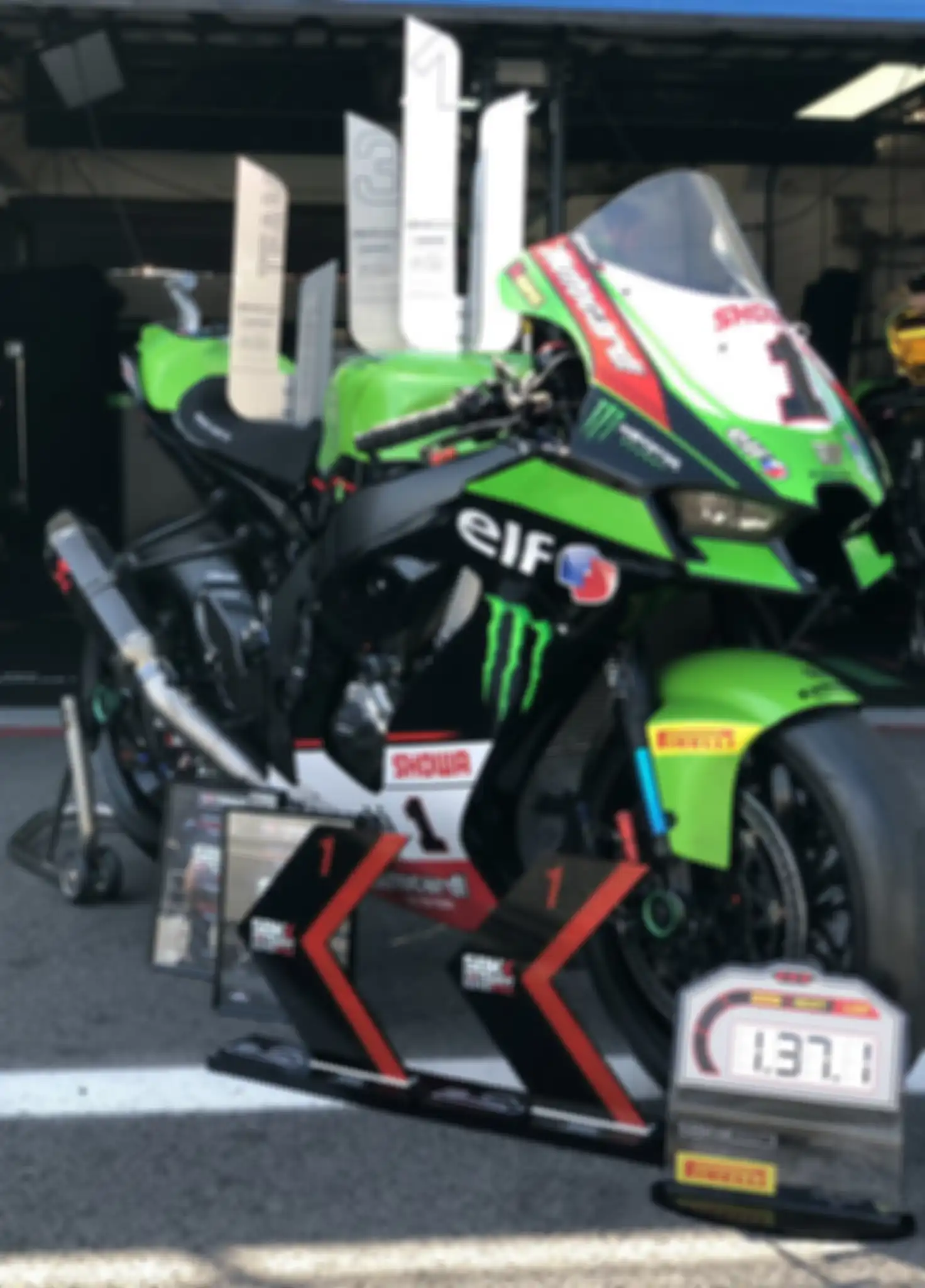 Motor Kawasaki ZX-10RR yang dipakai Jonathan Rea