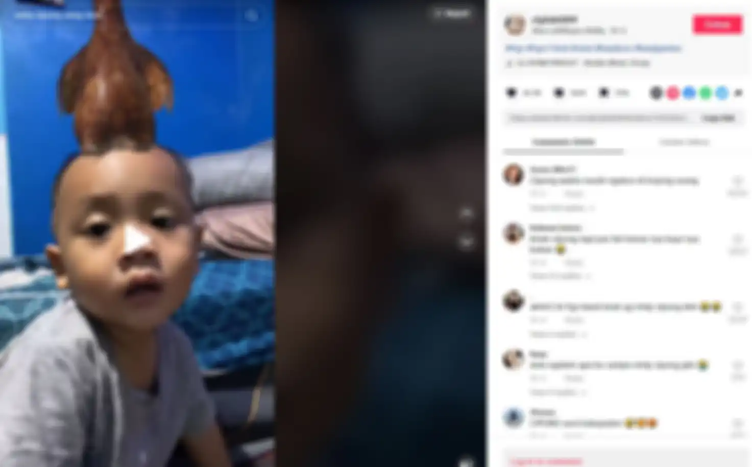 Bayi mirip Rayyanza
