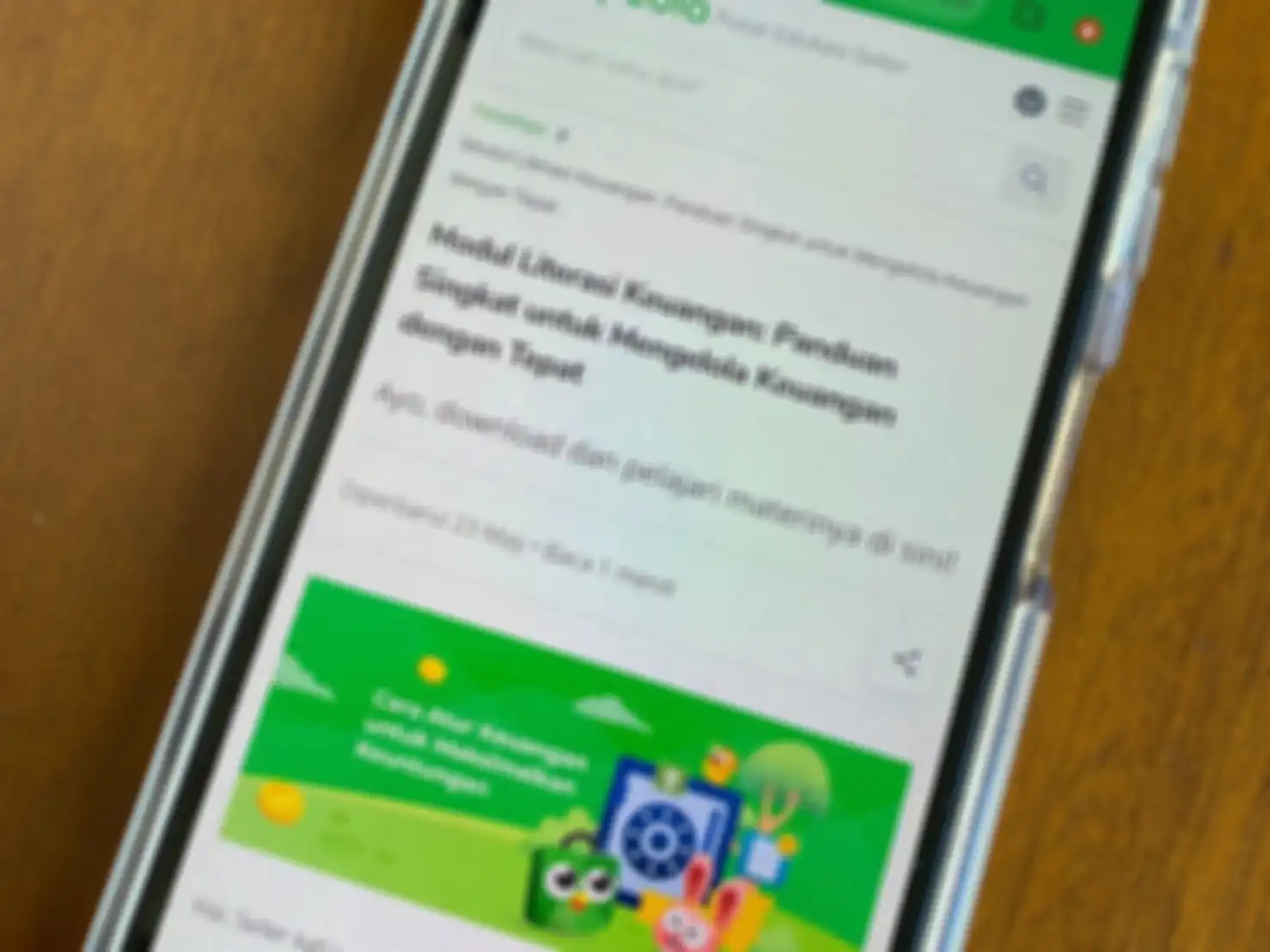 Modul Literasi Keuangan dari Tokopedia, BI, dan OJK