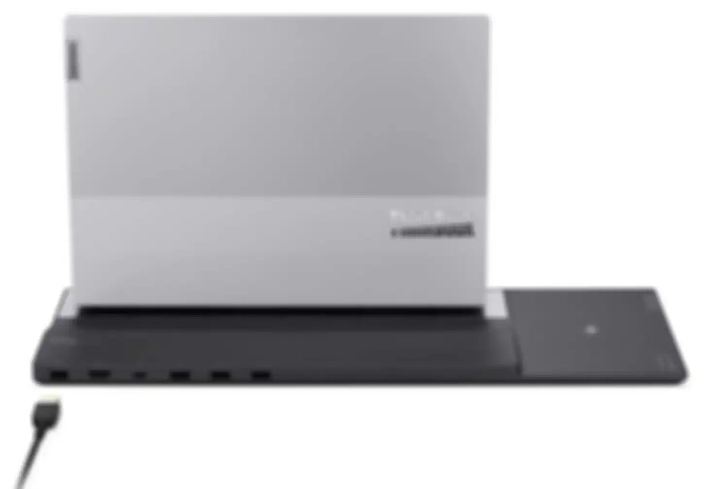 Hub pada bagian belakang ThinkBook Wireless Dock