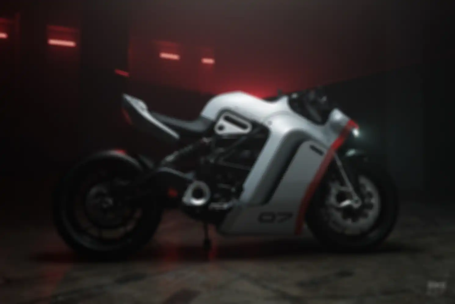 Modifikasi motor listrik ini berjuluk Zero SR-X.