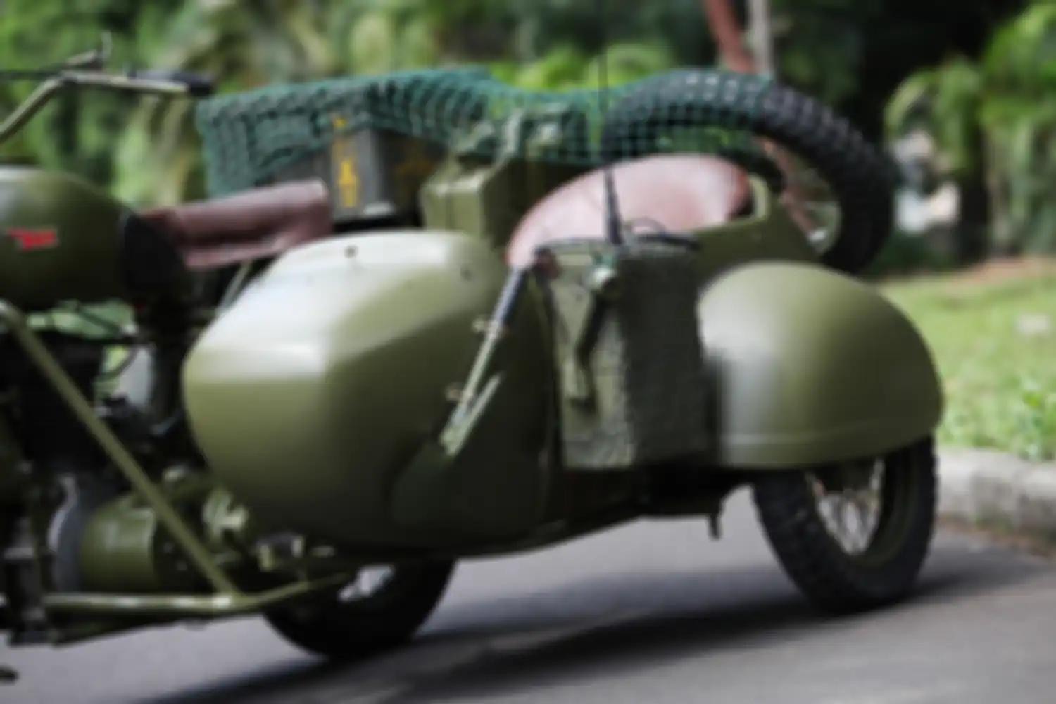 BSA M20 Army Look Custom Concept Industries