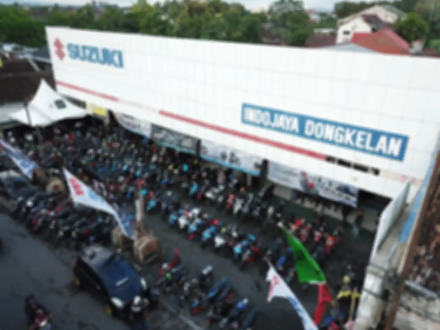 Antusiasme Ratusan Bikers Suzuki Yogyakarta, Meriahkan Tempat Wisata