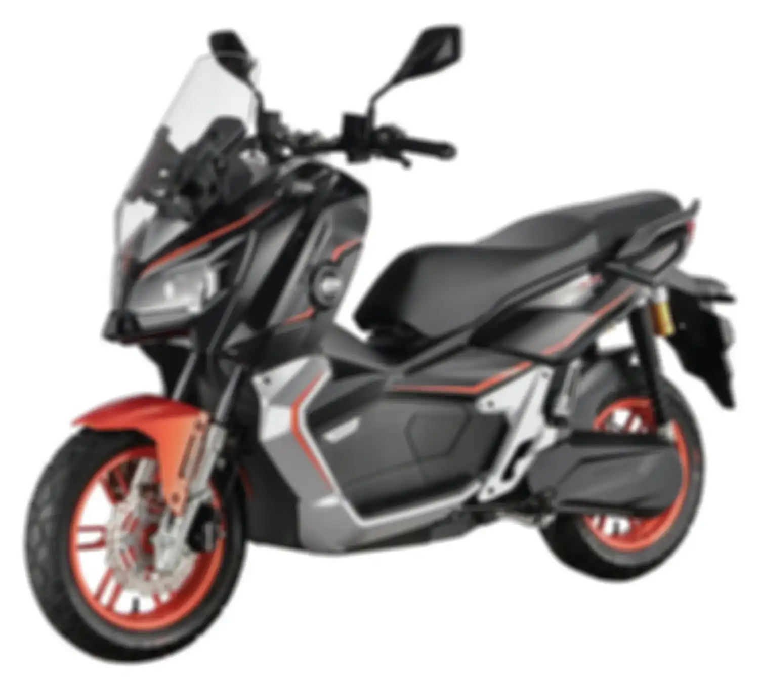 QJMotor OMO-03 2024, motor listrik beraura adventure.