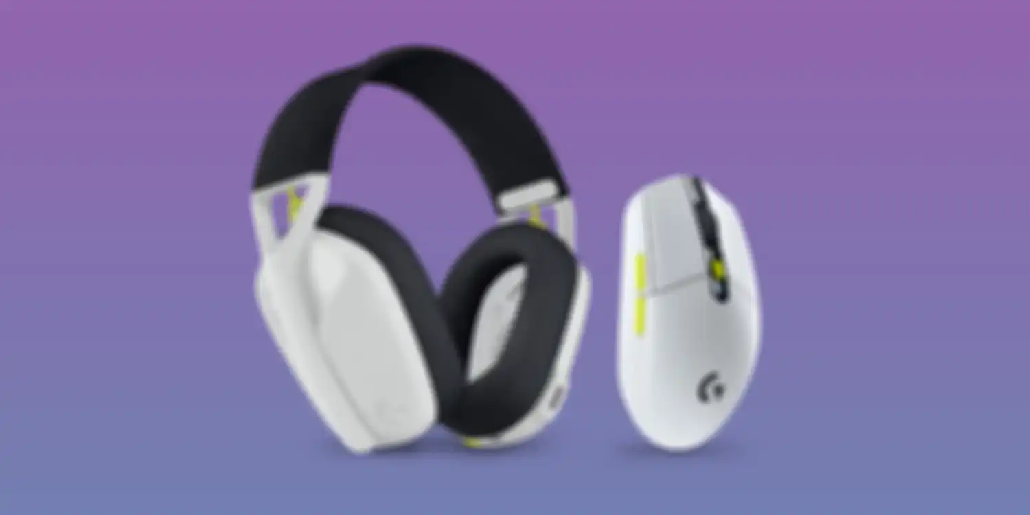 Logitech mouse tipe G304 SE dan headset G435 SE.