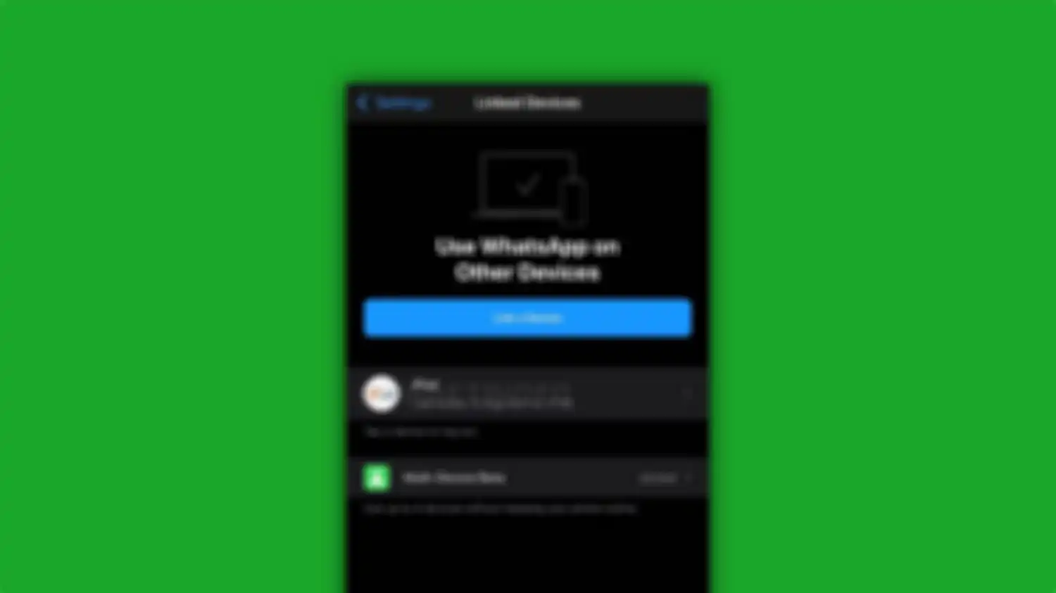 Whatsapp di iPad