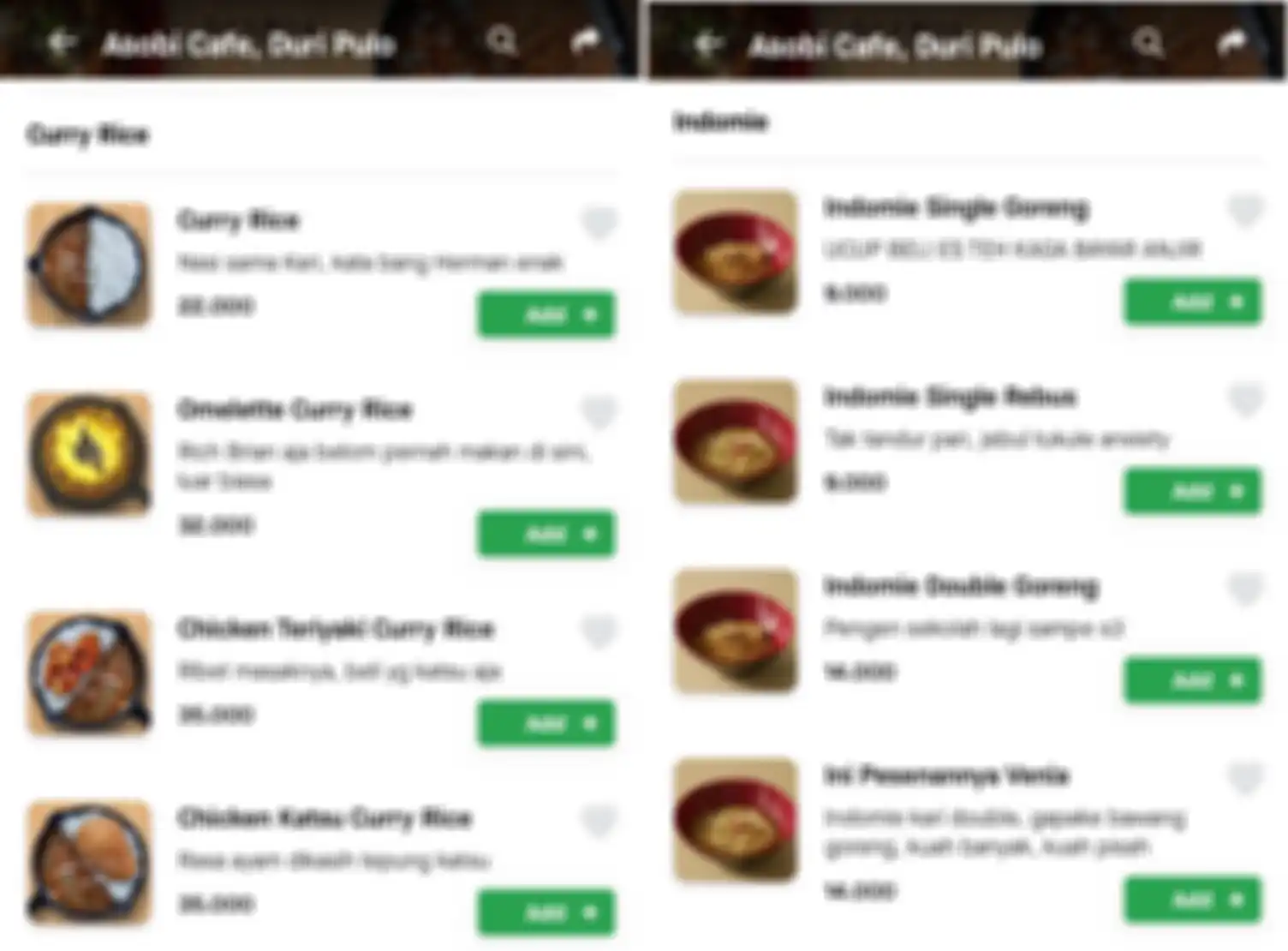 Menu kocak di GoFood