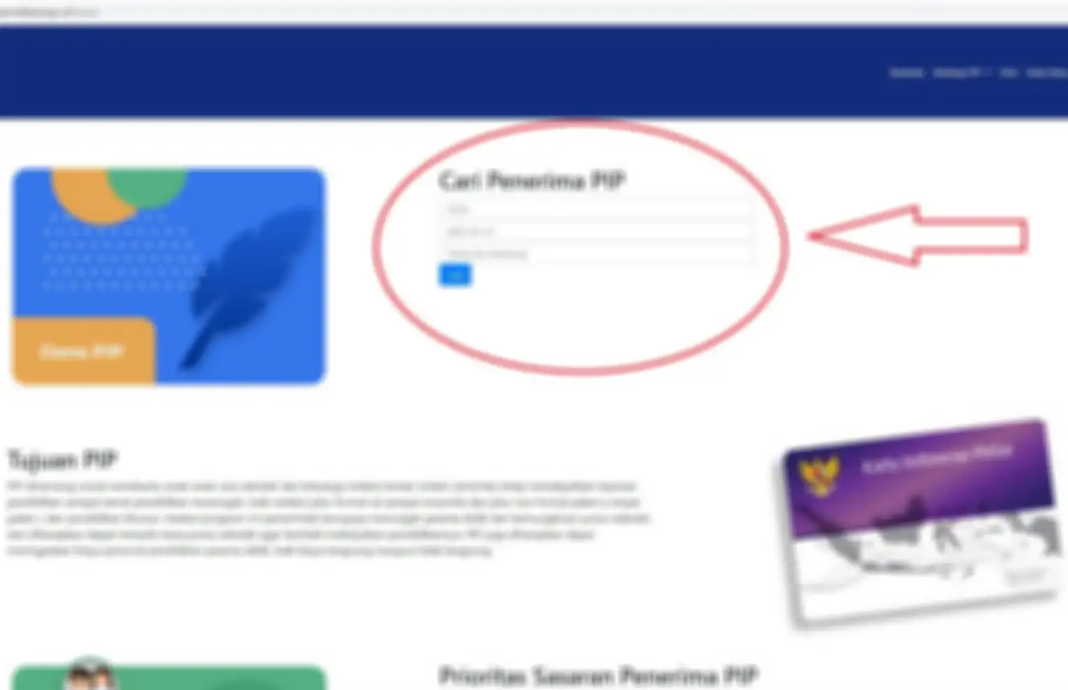 Cara mengecek penerima PIP.