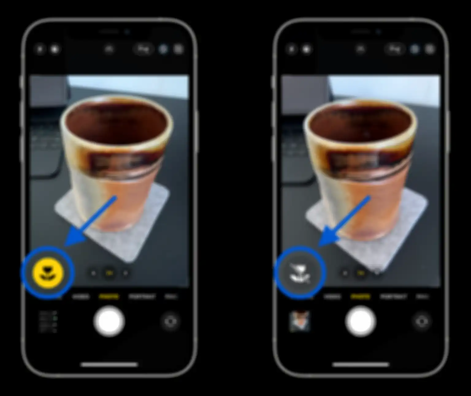 Mode macro di iPhone 13 Pro yang menjalankan iOS 15.2