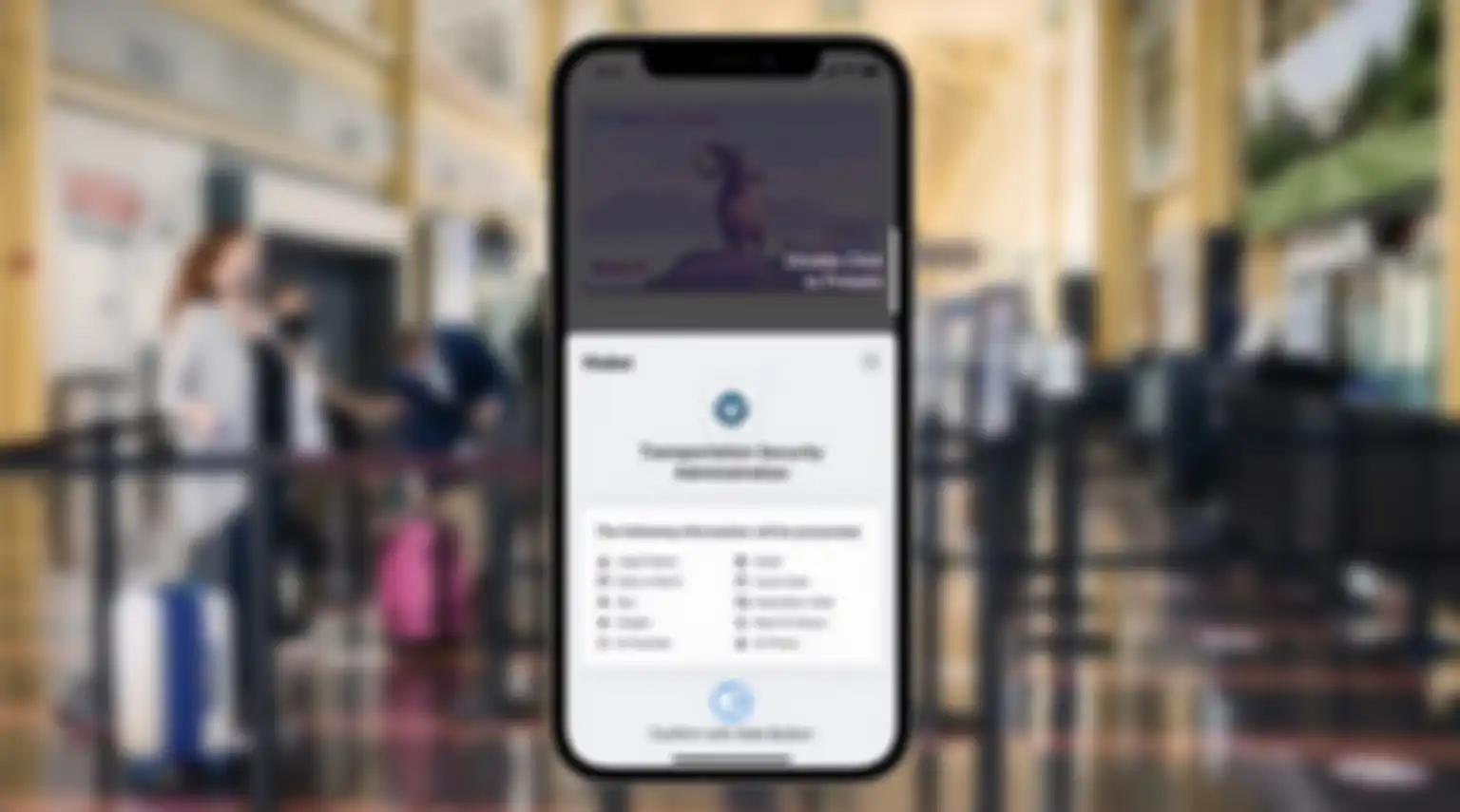 Ilustrasi SIM di Apple Wallet